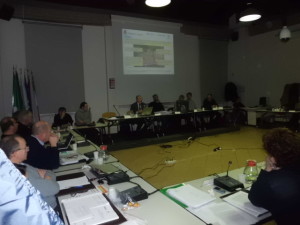 Lainate - 17 dicembre 2012 - Mentre il Consiglio Comunale, riunito in seconda seduta, approvava l'accordo di programa sull'ex Alfa Romeo... 
