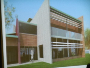 Il progetto della nuova biblioteca di Arese di cui il Liceo Fontana ha ideato alcuni interni