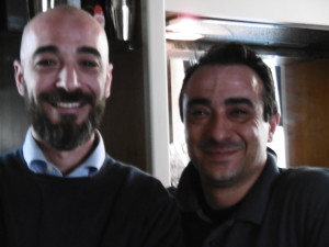 Da sinistra Dario Domante (architetto e urbanista), Paolo Domante (presidente Ascocem)