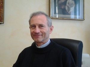 Il direttore del Centro Salesiano di Arese, don Sandro Ticozzi