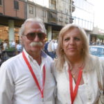 Daniela Regis con il marito Luciano